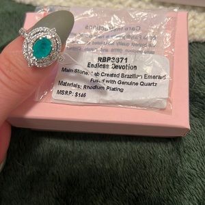 Brazilian Emerald Ring- Endless Devotion 6